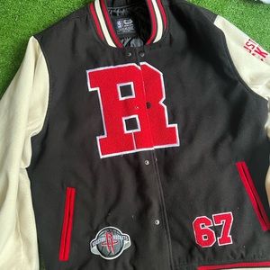 HOUSTON ROCKETS MENS VARSITY JACKET